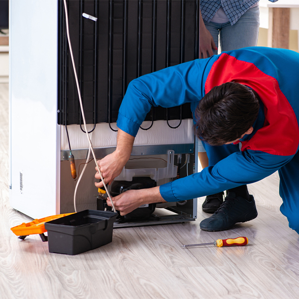 how much do you charge for refrigerator repair services in Cave City KY